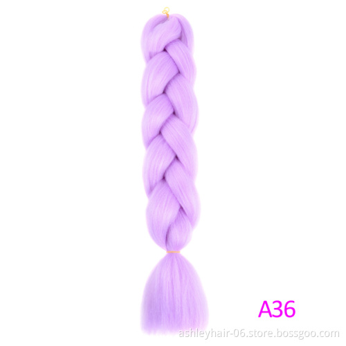 Julianna jumbo braid 24 Inch Wholesale Price High Quality Ultra Jumbo Synthetic Braiding Hair